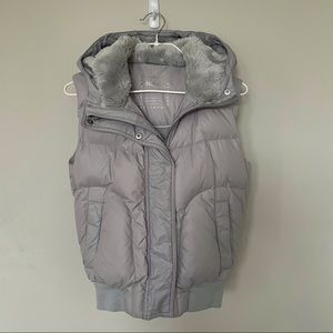Artrizia Talula Light Grey Down Puffer Vest
